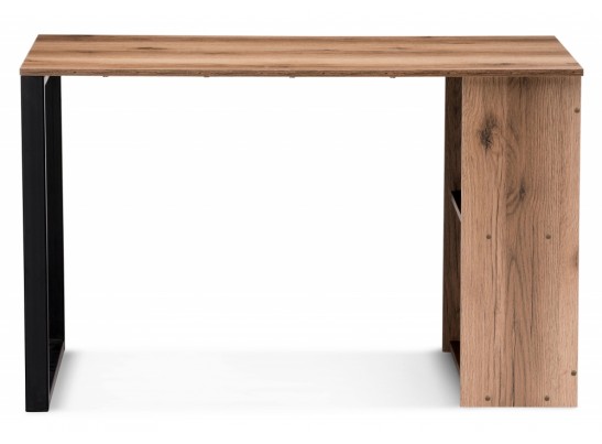 Письменный стол Битти Лофт 116х60х75 дуб делано темный / черный матовый в Кургане