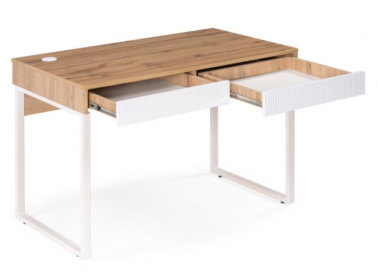 Письменный стол Реус дуб вотан / белый в Кургане