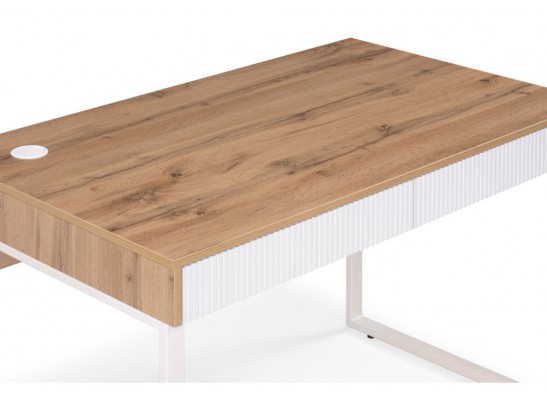 Письменный стол Реус дуб вотан / белый в Кургане