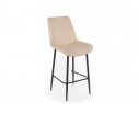 Полубарный стул Седа 360 бежевый (zd 210) / черный в Кургане