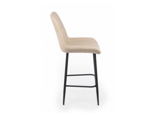 Полубарный стул Седа 360 бежевый (zd 210) / черный в Кургане