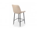 Полубарный стул Седа 360 бежевый (zd 210) / черный в Кургане