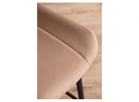 Полубарный стул Седа 360 бежевый (zd 210) / черный в Кургане