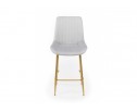 Полубарный стул Седа 360 светло-серый (zd 960) / золотой в Кургане