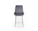 Полубарный стул Седа 360 темно-серый (zd 995) / серый в Кургане