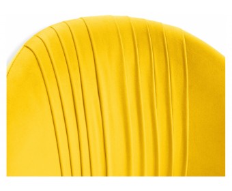 Полубарный стул SHT-ST35-1/S80-1 имперский желтый / темный орех / черный