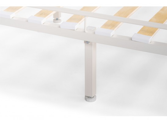 Полутораспальная кровать Иоханна 18 140х200 белая в Кургане