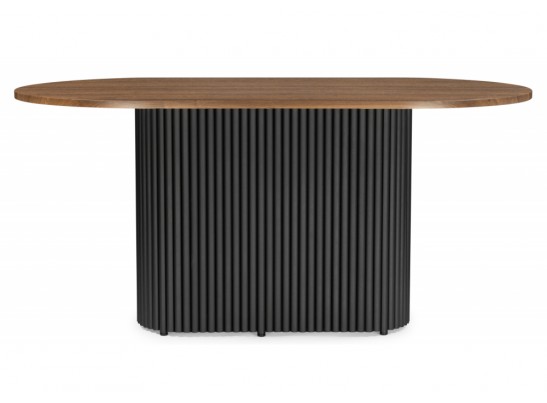 Стол Барон 160 х 90 орех кантри / черный в Кургане