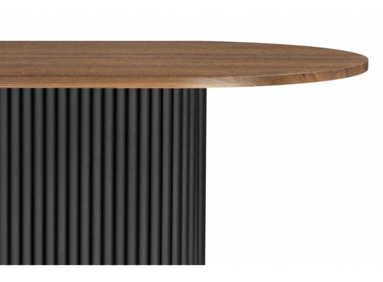 Стол Барон 160 х 90 орех кантри / черный в Кургане