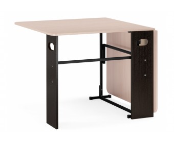 Стол-книжка Стим дуб молочный / венге