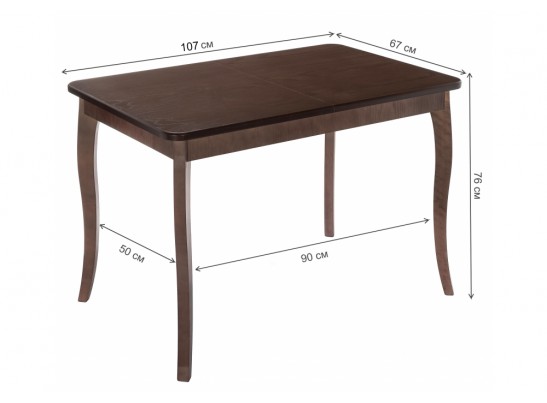 Стол Рафаэль орех в Кургане