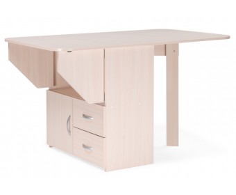 Стол-тумба 130,2х80,2х75,1 дуб млечный