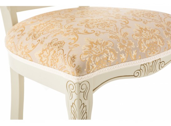 Стул Клето патина золото / бежевый в Кургане