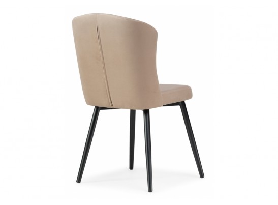 Стул на металлокаркасе Алиссум velutto 05 / черный в Кургане