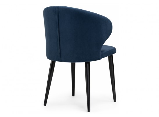 Стул на металлокаркасе Алсисар темно-синий / черный в Кургане
