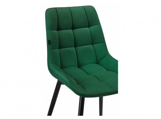 Стул на металлокаркасе Алст черный / velutto 33 в Кургане