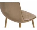 Стул на металлокаркасе Capri dark beige / wood в Кургане