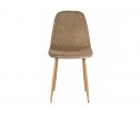 Стул на металлокаркасе Capri dark beige / wood в Кургане