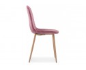 Стул на металлокаркасе Capri pink / wood в Кургане