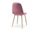 Стул на металлокаркасе Capri pink / wood в Кургане