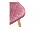Стул на металлокаркасе Capri pink / wood в Кургане