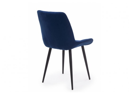 Стул на металлокаркасе Челси К синий (zd 798) / черный в Кургане