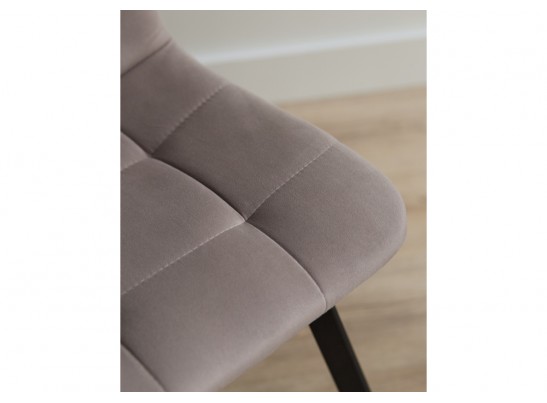 Стул на металлокаркасе Чилли латте / черный в Кургане