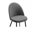 Стул на металлокаркасе Дагрун темно-серый / черный в Кургане
