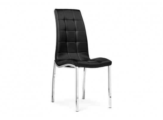 Стул на металлокаркасе DC2-092-2 black / chrome в Кургане