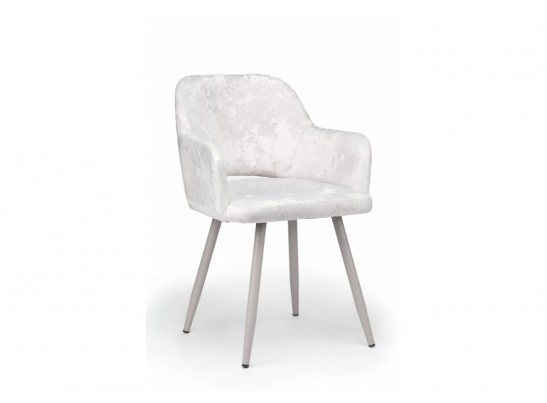 Стул на металлокаркасе Эолин 360 светло-бежевый (simple 011) / серый в Кургане