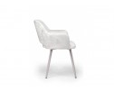 Стул на металлокаркасе Эолин 360 светло-бежевый (simple 011) / серый в Кургане