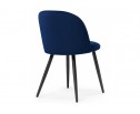 Стул на металлокаркасе Gabi 1 dark blue / black в Кургане