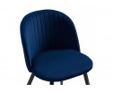 Стул на металлокаркасе Gabi 1 dark blue / black в Кургане