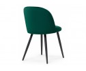 Стул на металлокаркасе Gabi 1 dark green / black в Кургане