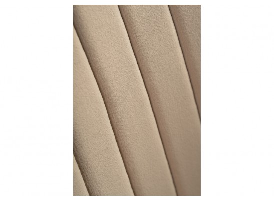 Стул на металлокаркасе Gabi dark beige / black / gold в Кургане