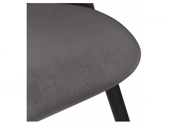 Стул на металлокаркасе Gabi темно-серый / черный / золотой в Кургане