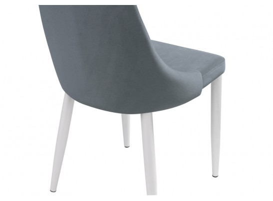 Стул на металлокаркасе Kora white / gray в Кургане