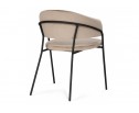 Стул на металлокаркасе Лукас бежевый / черный в Кургане