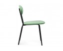 Стул на металлокаркасе Мареон катания минт / черный матовый в Кургане