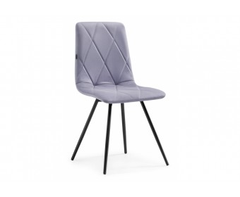 Стул на металлокаркасе Персея velutto 49 / черный