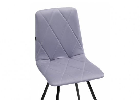 Стул на металлокаркасе Персея velutto 49 / черный в Кургане