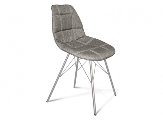 Стул на металлокаркасе SHT-ST29-С / S100 пепельный / пепельный / хром лак в Кургане