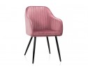 Стул на металлокаркасе Slam dark pink в Кургане