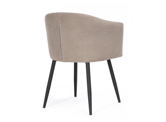 Стул на металлокаркасе Валета капучино / черный в Кургане