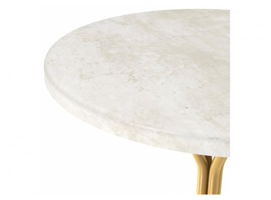 Журнальный столик SHT-CT12-1 бетон хафит / золото в Кургане