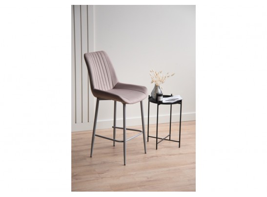 Полубарный стул Седа 360 латте (zd 290) / серый в Кургане