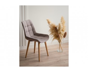 Деревянный стул Челси латте (zd 290) / светлое дерево