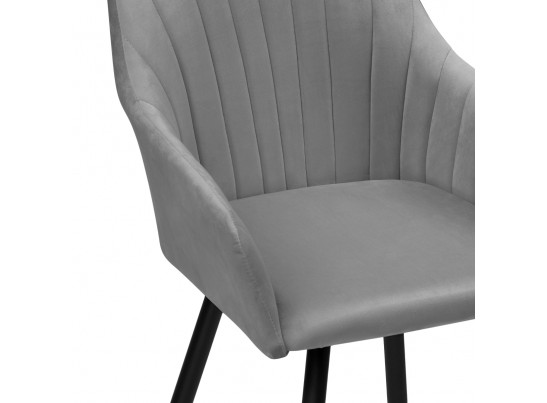 Кресло Слэм темно-серое / черное в Кургане