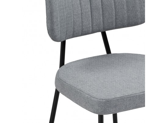 Стул на металлокаркасе Вакао горчичный / черный в Кургане