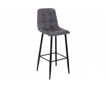 Барный стул Chio black / dark grey
